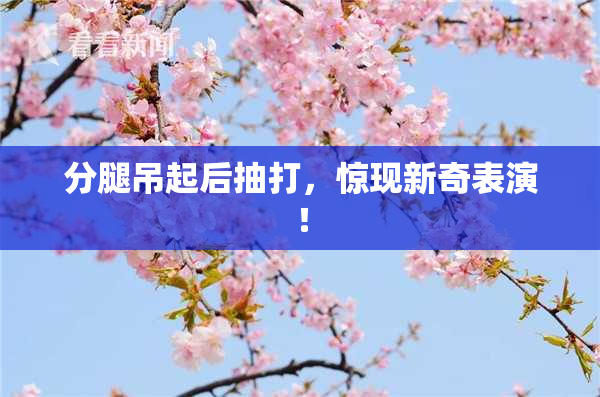分腿吊起后抽打，惊现新奇表演！