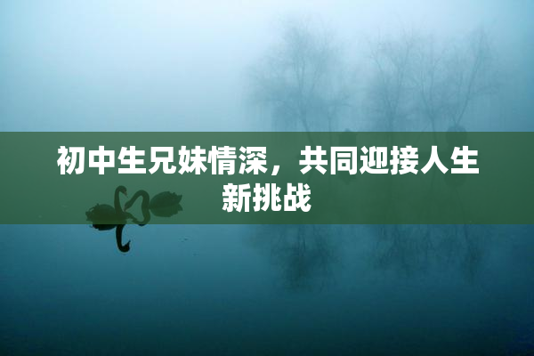初中生兄妹情深，共同迎接人生新挑战
