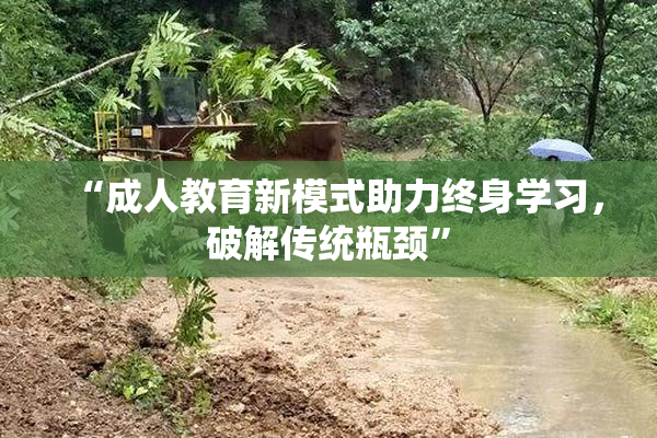 “成人教育新模式助力终身学习，破解传统瓶颈”