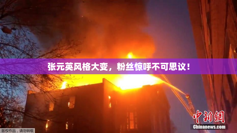 张元英风格大变，粉丝惊呼不可思议！