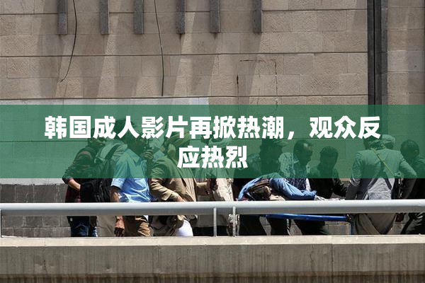 韩国成人影片再掀热潮，观众反应热烈
