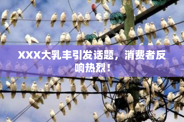XXX大乳丰引发话题，消费者反响热烈！
