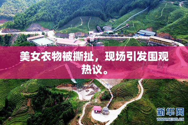 美女衣物被撕扯，现场引发围观热议。