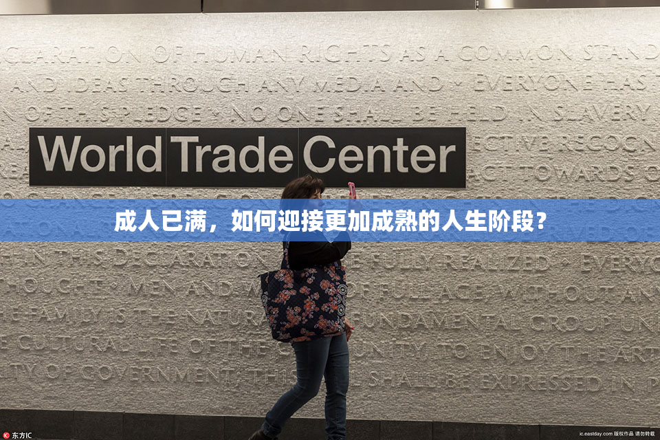 成人已满，如何迎接更加成熟的人生阶段？