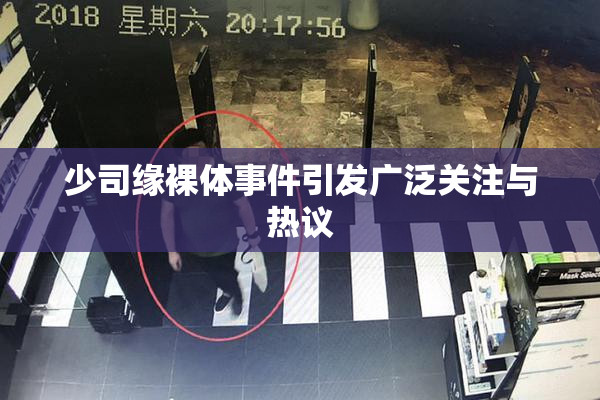 少司缘裸体事件引发广泛关注与热议