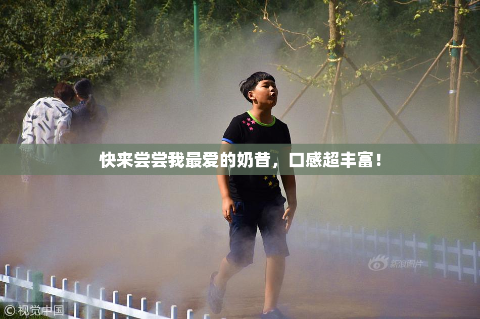 快来尝尝我最爱的奶昔，口感超丰富！