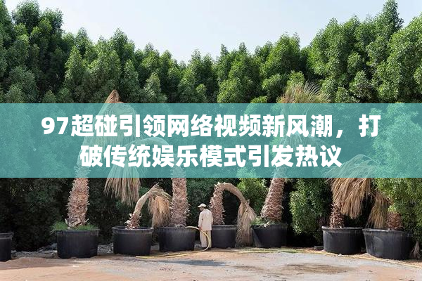97超碰引领网络视频新风潮，打破传统娱乐模式引发热议