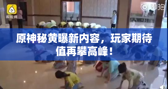 原神秘黄曝新内容，玩家期待值再攀高峰！