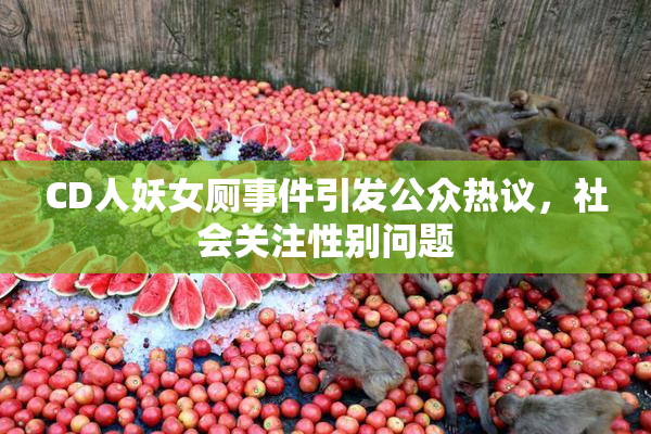 CD人妖女厕事件引发公众热议，社会关注性别问题