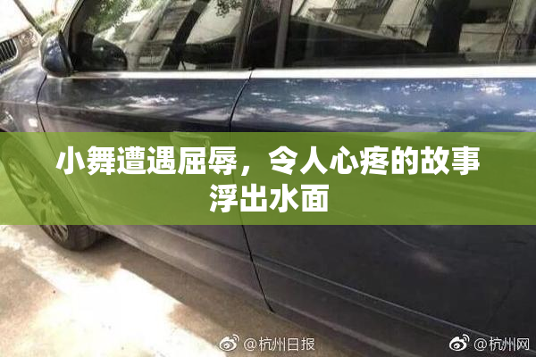 小舞遭遇屈辱，令人心疼的故事浮出水面