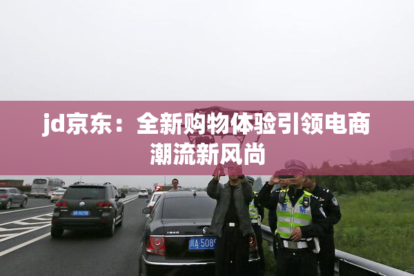 jd京东：全新购物体验引领电商潮流新风尚