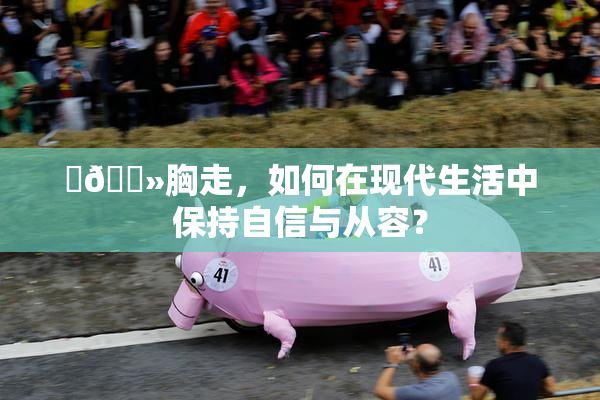 ‌🐻胸走，如何在现代生活中保持自信与从容？
