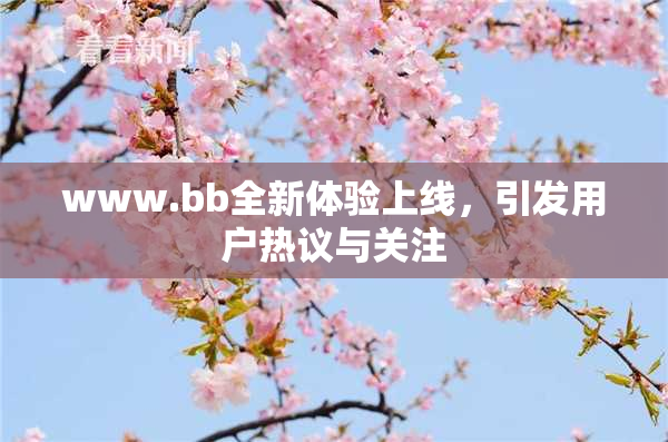 www.bb全新体验上线，引发用户热议与关注