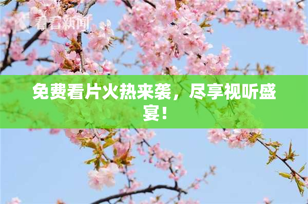 免费看片火热来袭，尽享视听盛宴！