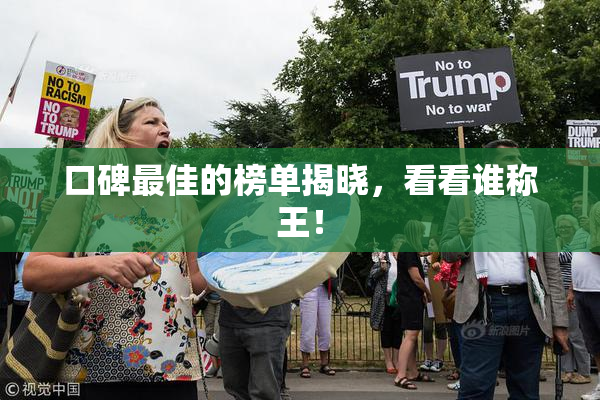 口碑最佳的榜单揭晓，看看谁称王！