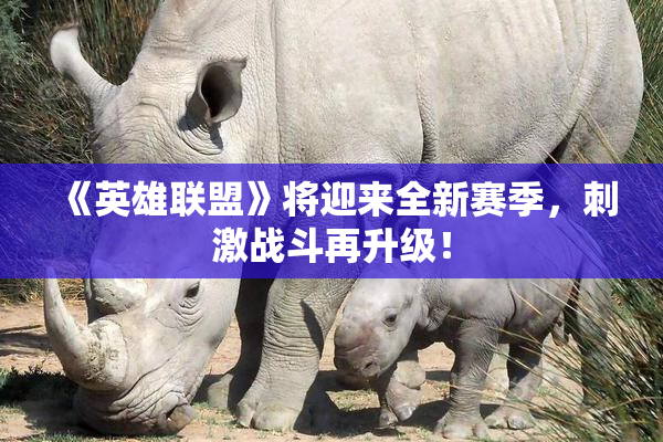 《英雄联盟》将迎来全新赛季，刺激战斗再升级！