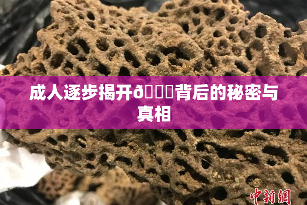 成人逐步揭开🍑背后的秘密与真相