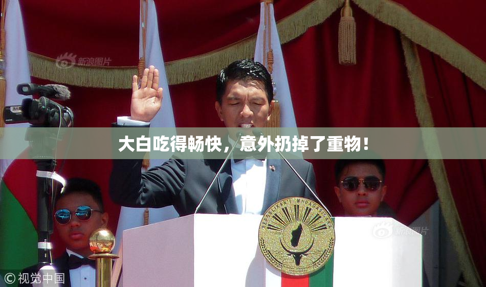 大白吃得畅快，意外扔掉了重物！