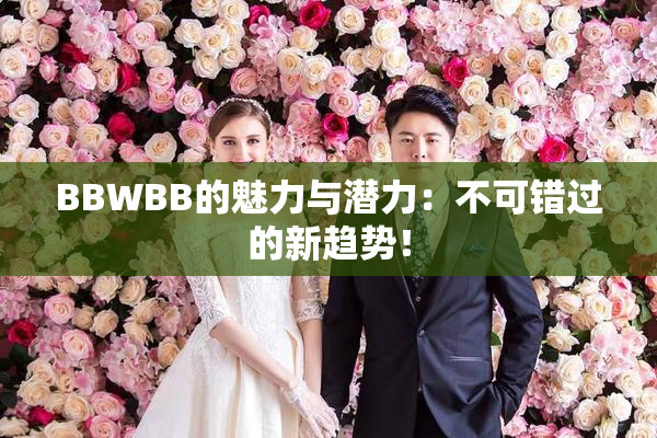 BBWBB的魅力与潜力：不可错过的新趋势！