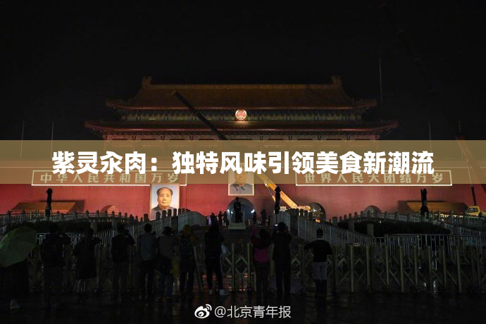 紫灵汆肉：独特风味引领美食新潮流