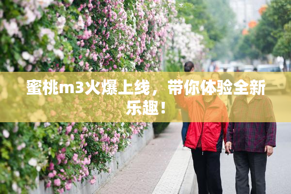 蜜桃m3火爆上线，带你体验全新乐趣！