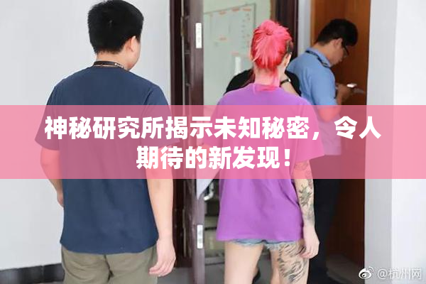 神秘研究所揭示未知秘密，令人期待的新发现！