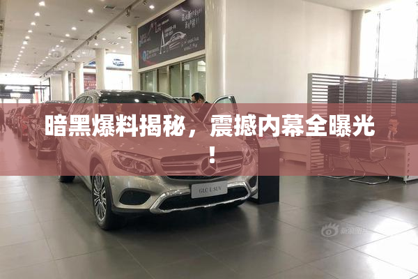 暗黑爆料揭秘，震撼内幕全曝光！