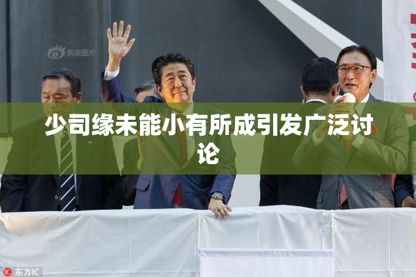 少司缘未能小有所成引发广泛讨论