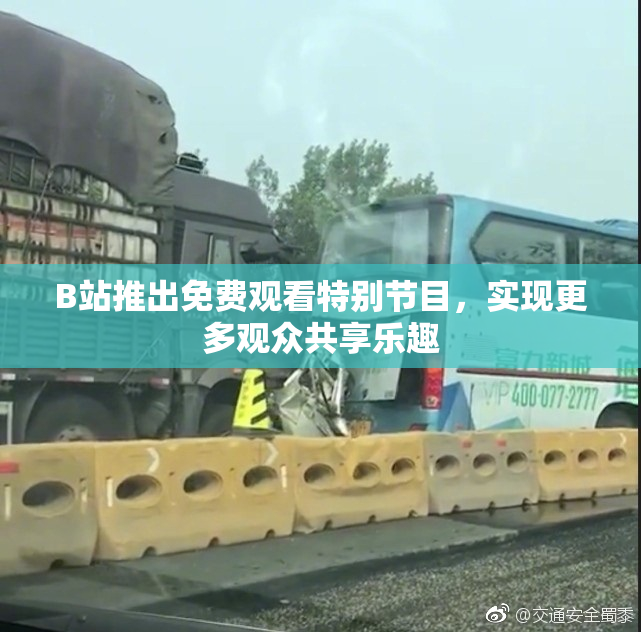 B站推出免费观看特别节目，实现更多观众共享乐趣