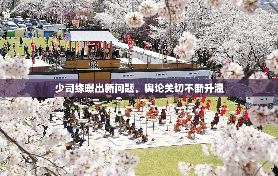 少司缘曝出新问题，舆论关切不断升温