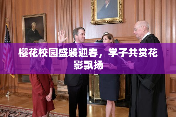 樱花校园盛装迎春，学子共赏花影飘扬