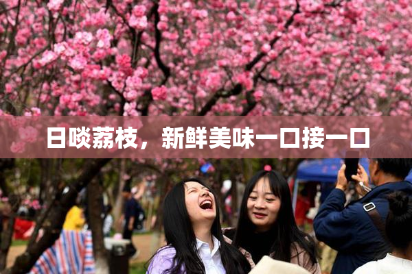 日啖荔枝，新鲜美味一口接一口