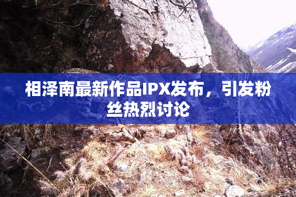 相泽南最新作品IPX发布，引发粉丝热烈讨论