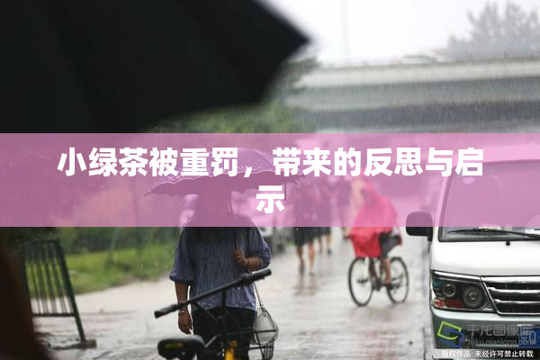 小绿茶被重罚，带来的反思与启示