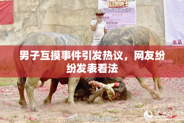 男子互摸事件引发热议，网友纷纷发表看法