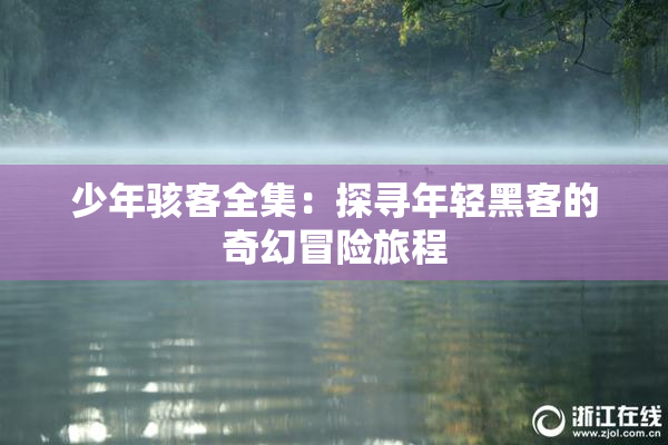 少年骇客全集：探寻年轻黑客的奇幻冒险旅程