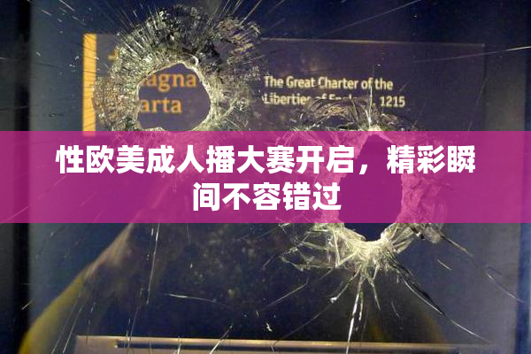 性欧美成人播大赛开启，精彩瞬间不容错过