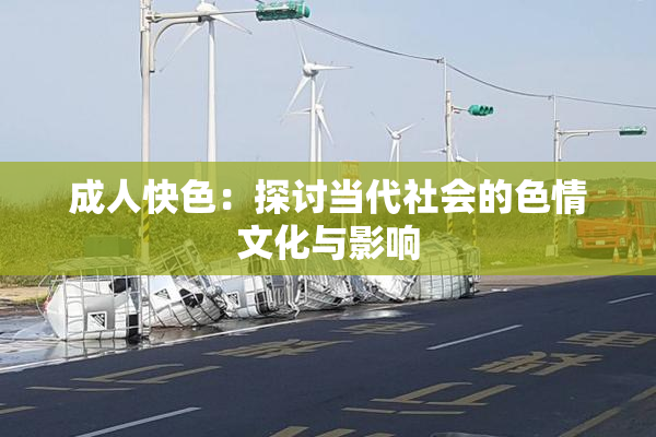 成人快色：探讨当代社会的色情文化与影响