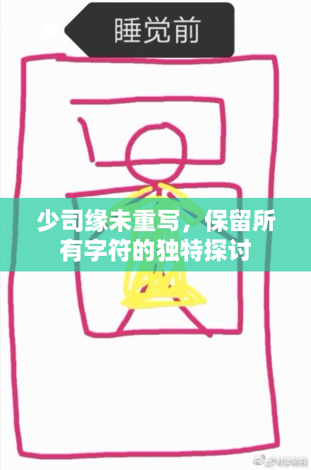 少司缘未重写，保留所有字符的独特探讨
