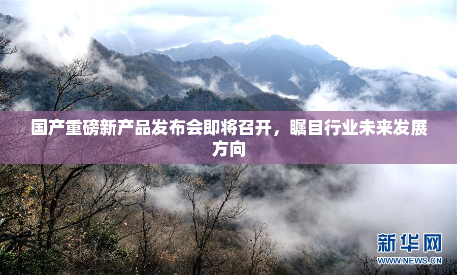 国产重磅新产品发布会即将召开，瞩目行业未来发展方向