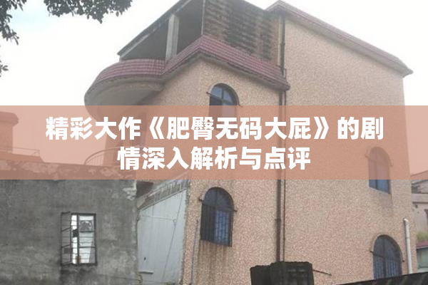 精彩大作《肥臀无码大屁》的剧情深入解析与点评