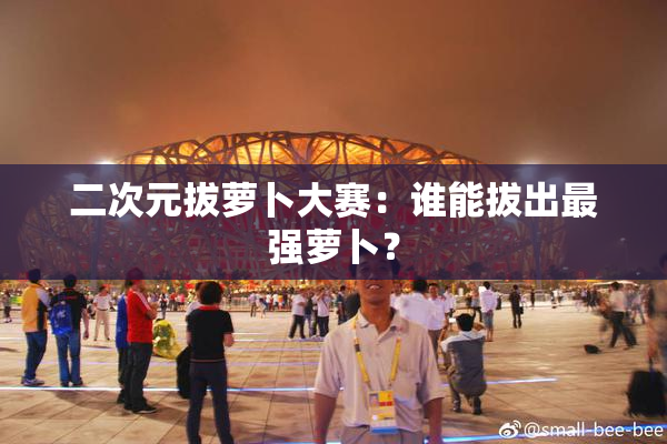 二次元拔萝卜大赛：谁能拔出最强萝卜？