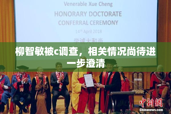 柳智敏被c调查，相关情况尚待进一步澄清