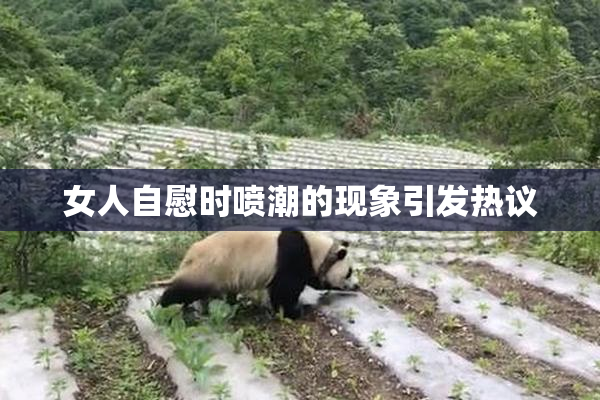 女人自慰时喷潮的现象引发热议
