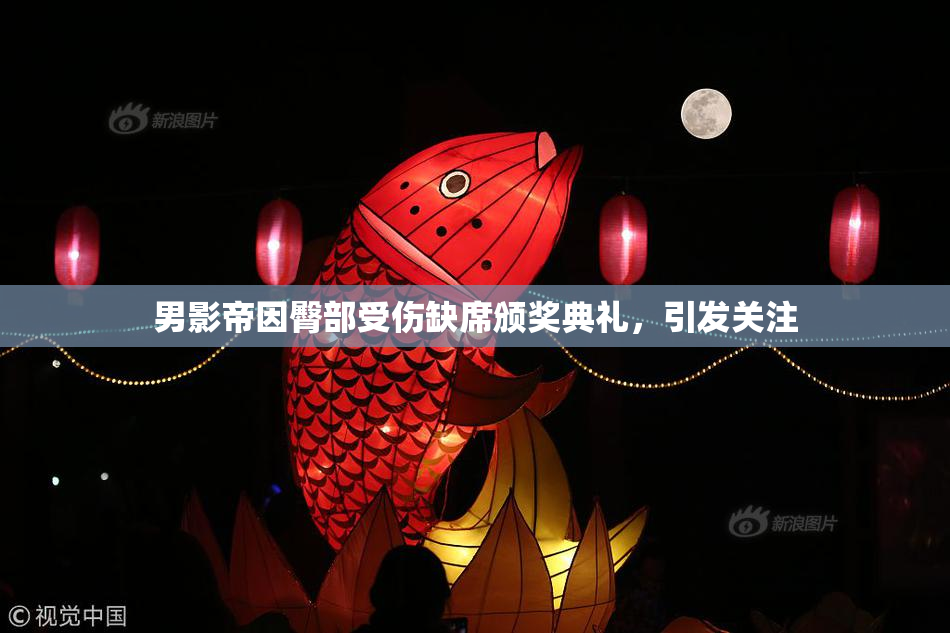 男影帝因臀部受伤缺席颁奖典礼，引发关注