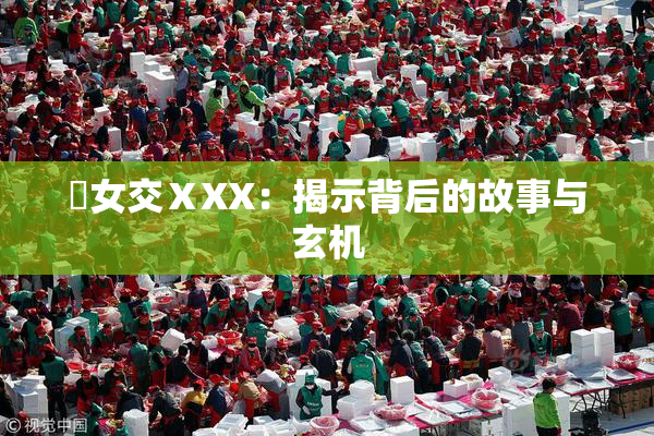 乣女交ⅩXX：揭示背后的故事与玄机