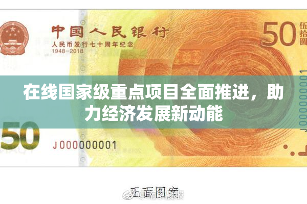 在线国家级重点项目全面推进，助力经济发展新动能