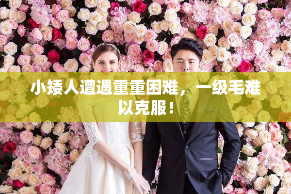 小矮人遭遇重重困难，一级毛难以克服！
