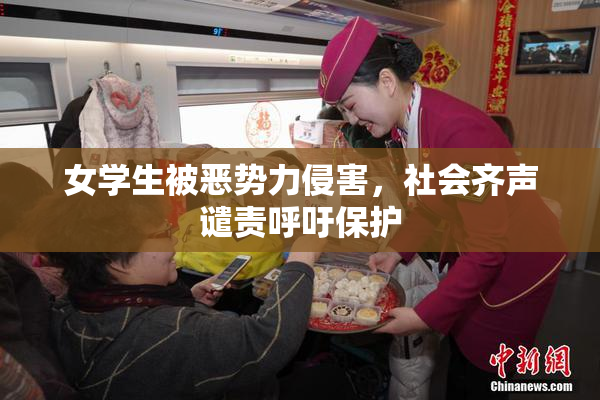 女学生被恶势力侵害，社会齐声谴责呼吁保护