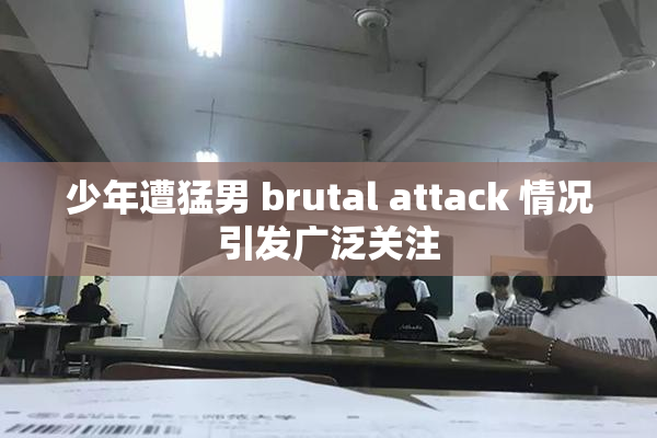 少年遭猛男 brutal attack 情况引发广泛关注